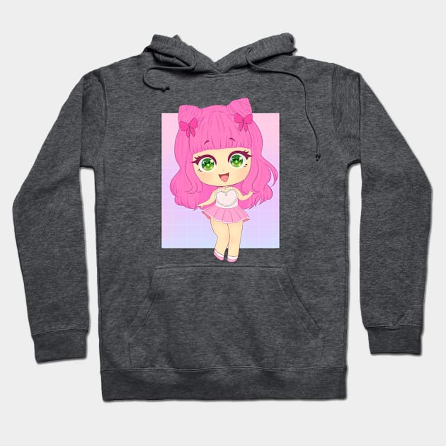 Sugarbyyte Chibi Gal! Hoodie by Sugarbyyte